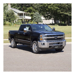 ARIES 2074109 Rocker Step Running Boards, Select Silverado, Sierra 1500, 2500, 3500 Crew Cab