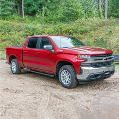 ARIES 2074113 Rocker Step Running Boards, Select Silverado, Sierra 1500, 2500, 3500 Crew Cab