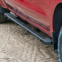 ARIES 2074113 Rocker Step Running Boards, Select Silverado, Sierra 1500, 2500, 3500 Crew Cab