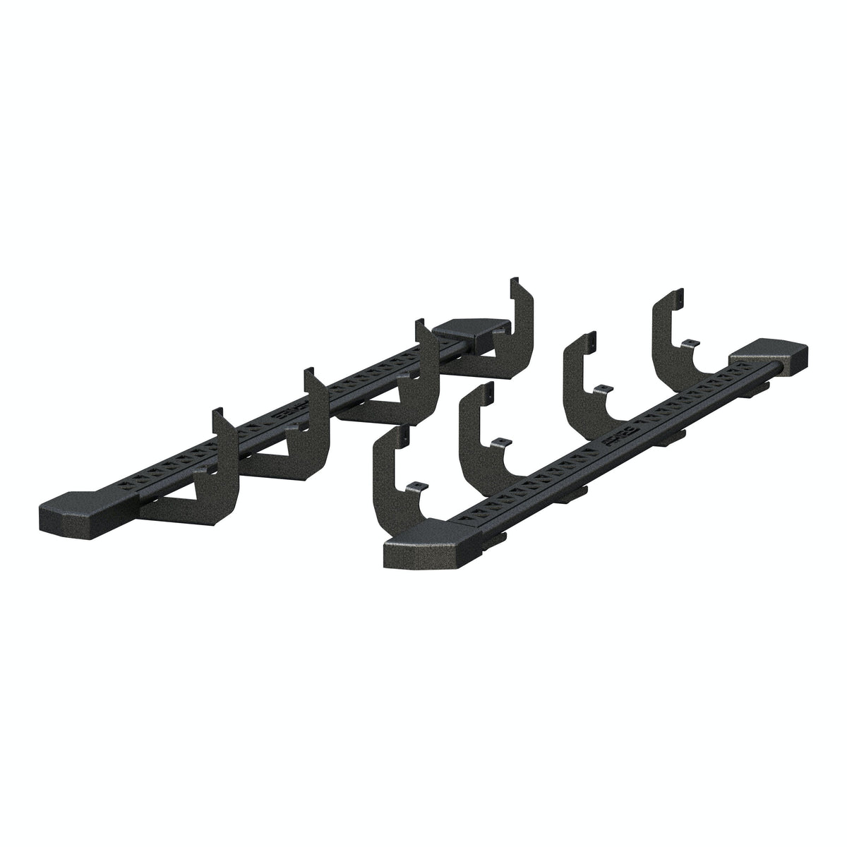 ARIES 2074113 Rocker Step Running Boards, Select Silverado, Sierra 1500, 2500, 3500 Crew Cab