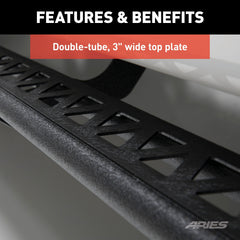 ARIES 2074153 Rocker Step Running Boards, Select Toyota Tundra
