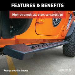 ARIES 2074153 Rocker Step Running Boards, Select Toyota Tundra
