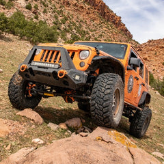 ARIES 2081000 TrailChaser Jeep Wrangler JK Steel Front Bumper Center Section