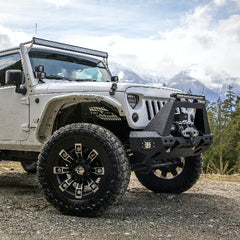 ARIES 2081000 TrailChaser Jeep Wrangler JK Steel Front Bumper Center Section