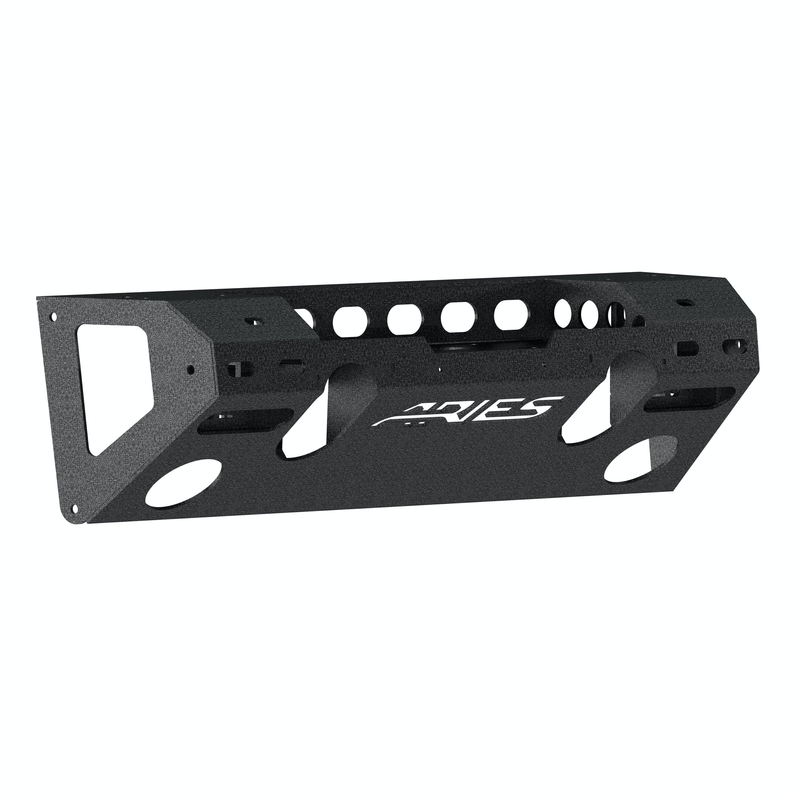 ARIES 2081003 TrailChaser Jeep Wrangler JL, Gladiator Steel Front Bumper Center Section