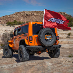 ARIES 2081021 TrailChaser Jeep Wrangler JK Aluminum Rear Bumper Center Section
