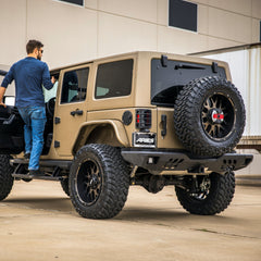 ARIES 2081021 TrailChaser Jeep Wrangler JK Aluminum Rear Bumper Center Section