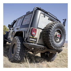 ARIES 2081021 TrailChaser Jeep Wrangler JK Aluminum Rear Bumper Center Section