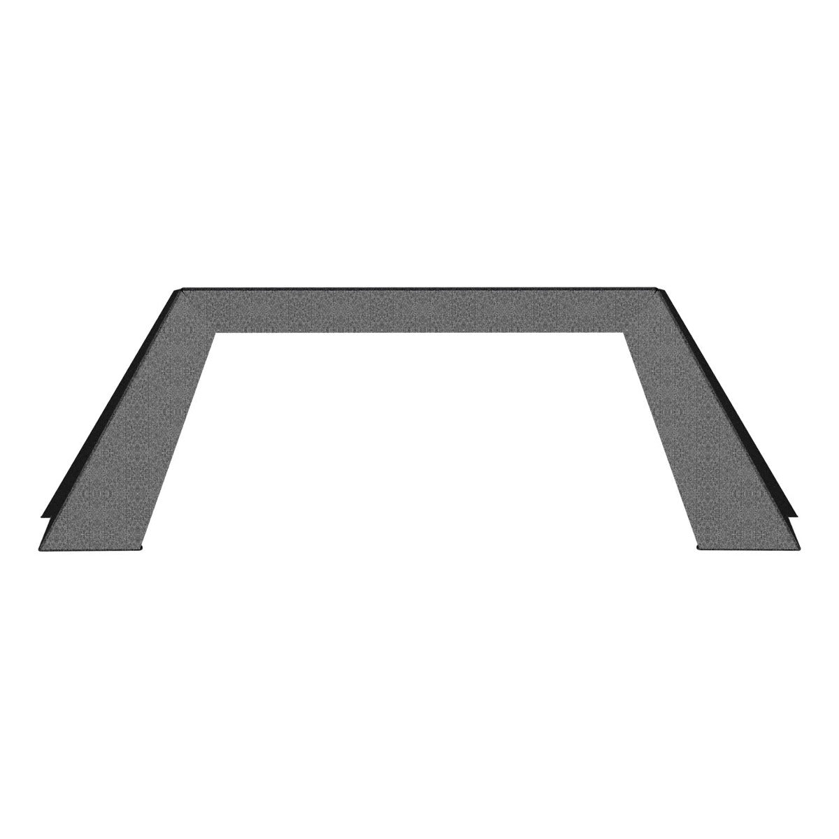 ARIES 2081100 TrailChaser Jeep Steel Front Bumper Angular Brush Guard