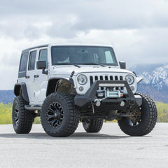 ARIES 2081207 TrailChaser Jeep Wrangler, Gladiator Aluminum Front Bumper Corners