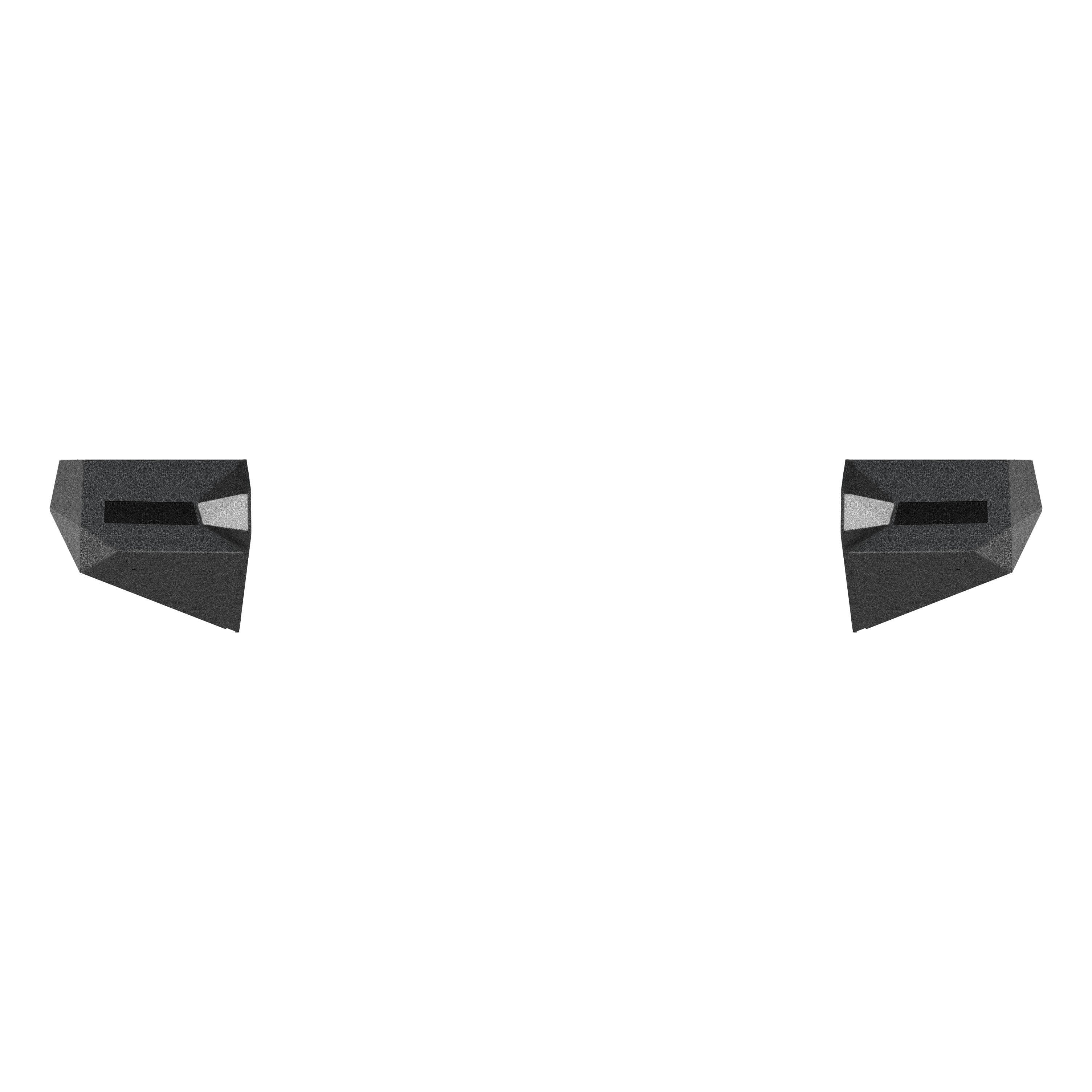 ARIES 2081208 TrailChaser Jeep Wrangler JL, Gladiator Steel Front Bumper Corners