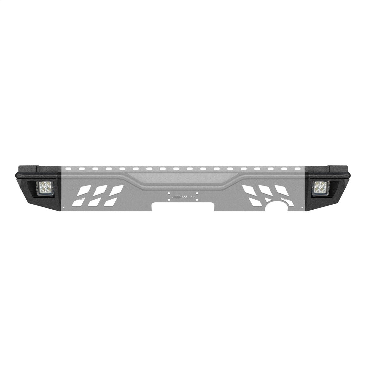 ARIES 2081222 TrailChaser Jeep Wrangler Steel Rear Bumper Corners with LEDs