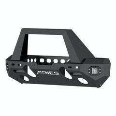 ARIES 2082043 TrailChaser Jeep Wrangler JK Steel Front Bumper (Option 1)