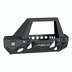 ARIES 2082046 TrailChaser Jeep Wrangler JK Aluminum Front Bumper (Option 1)