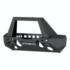 ARIES 2082051 TrailChaser Jeep Wrangler JK Steel Front Bumper (Option 2)