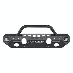 ARIES 2082058 TrailChaser Jeep Wrangler JK Aluminum Front Bumper (Option 3)