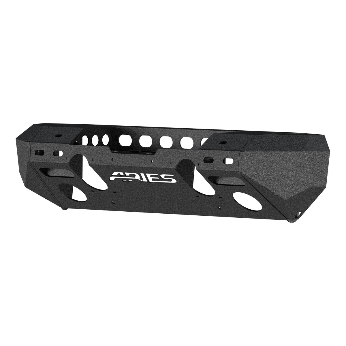 ARIES 2082070 TrailChaser Jeep Wrangler JL, Gladiator Steel Front Bumper (Option 6)