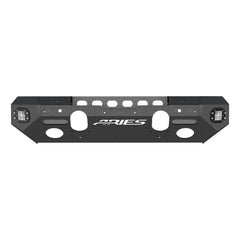 ARIES 2082071 TrailChaser Jeep Wrangler JL, Gladiator Steel Front Bumper (Option 5)