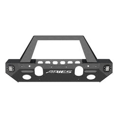 ARIES 2082085 TrailChaser Jeep Wrangler JL, Gladiator Steel Front Bumper (Option 1)