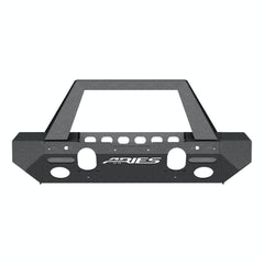 ARIES 2082093 TrailChaser Jeep Wrangler JL, Gladiator Aluminum Front Bumper (Option 2)