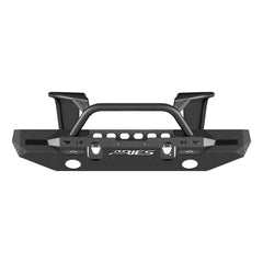 ARIES 2082096 TrailChaser Jeep Wrangler JL Front Bumper with Fender Flares (Option 8)