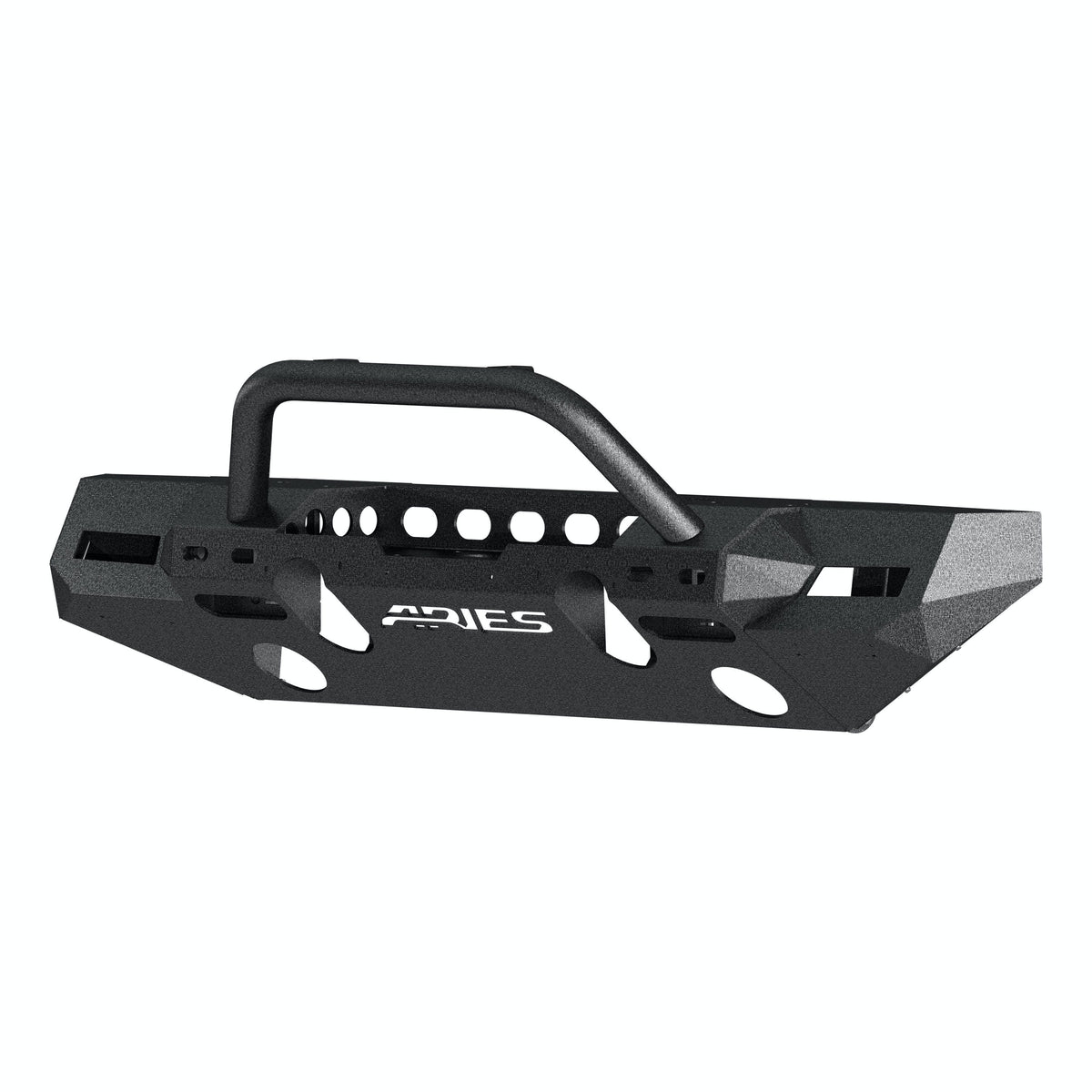 ARIES 2082098 TrailChaser Jeep Wrangler JL, Gladiator Aluminum Front Bumper (Option 8)