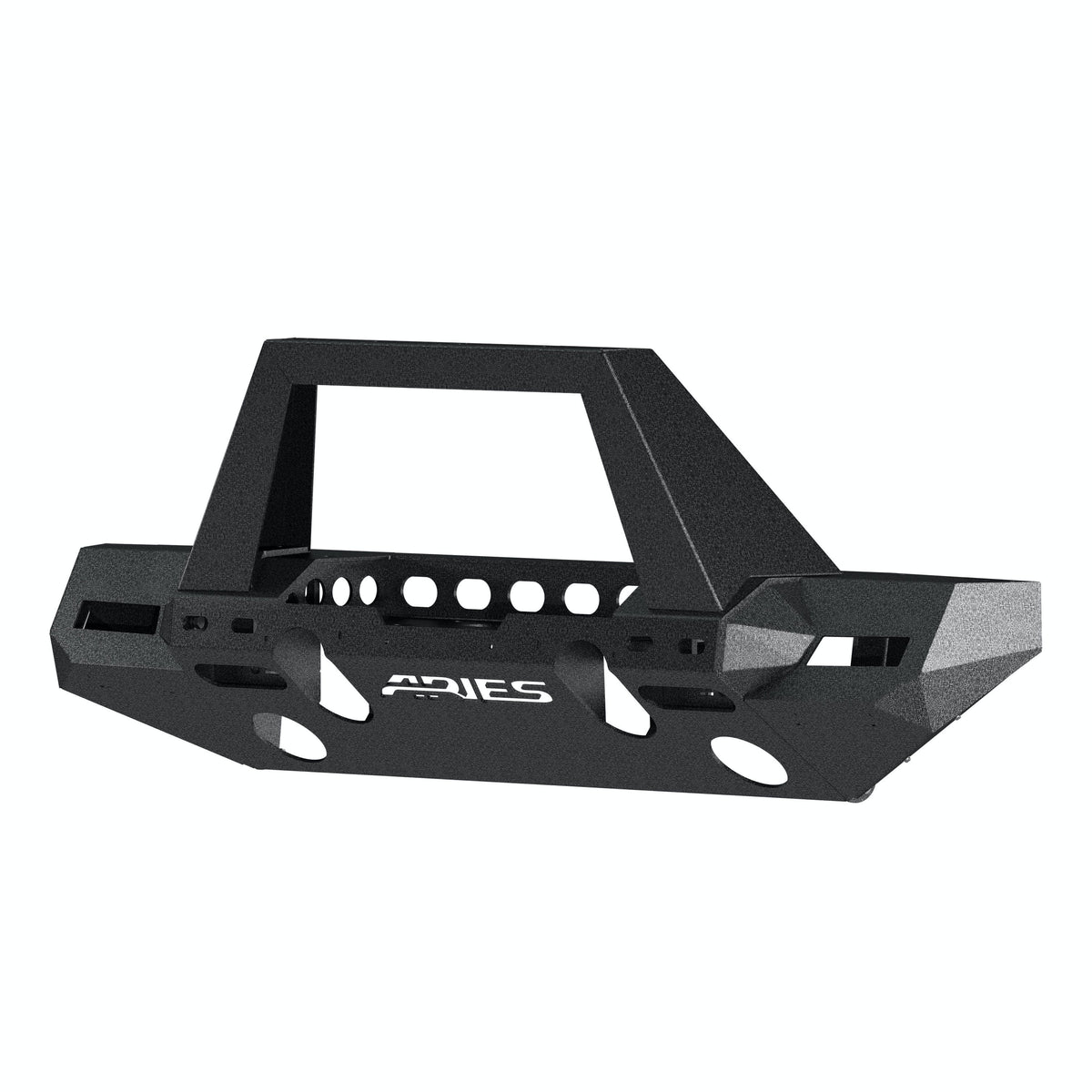 ARIES 2082099 TrailChaser Jeep Wrangler JL, Gladiator Aluminum Front Bumper (Option 9)