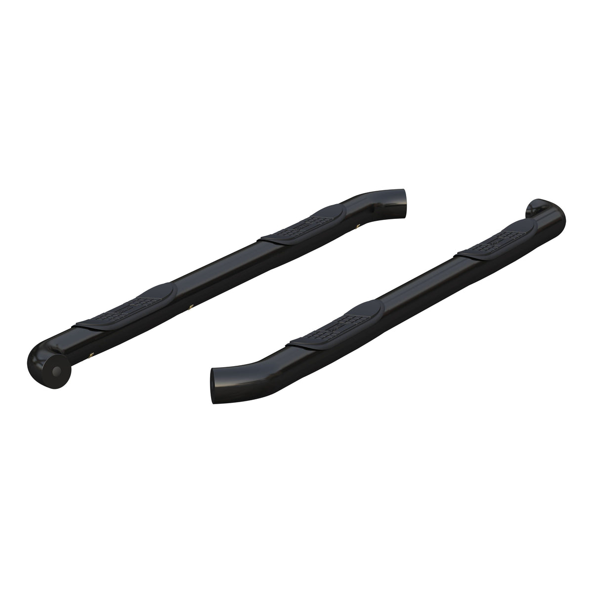 ARIES 209018 3" Round Black Steel Side Bars, Select Nissan Frontier, Suzuki Equator