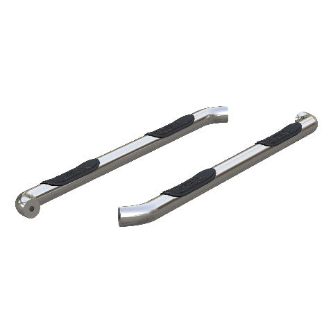 ARIES 209019-2 3" Round Polished Stainless Side Bars, Select Nissan Equator, Frontier