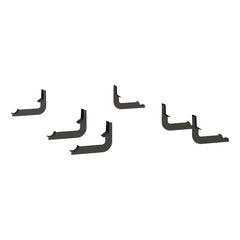 ARIES 209042 3" Round Black Steel Side Bars, Select Nissan Titan, XD
