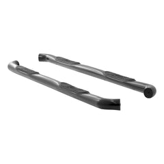 ARIES 213043 3" Round Black Stainless Side Bars, Select Ford F-150, F-250, F-350
