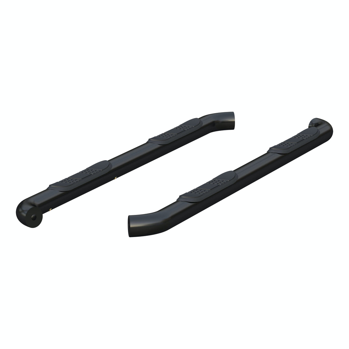 ARIES 214051 3" Round Black Stainless Side Bars, Select Chevrolet Colorado, GMC Canyon