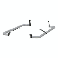 ARIES 214053 3" Round Black Stainless Side Bars, Select Chevrolet Silverado, GMC Sierra 1500