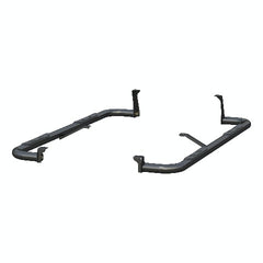 ARIES 214053 3" Round Black Stainless Side Bars, Select Chevrolet Silverado, GMC Sierra 1500