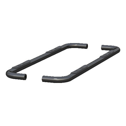 ARIES 214053 3" Round Black Stainless Side Bars, Select Chevrolet Silverado, GMC Sierra 1500