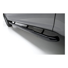 ARIES 215039 3" Round Black Stainless Side Bars, Select Dodge, Ram 1500, 2500, 3500