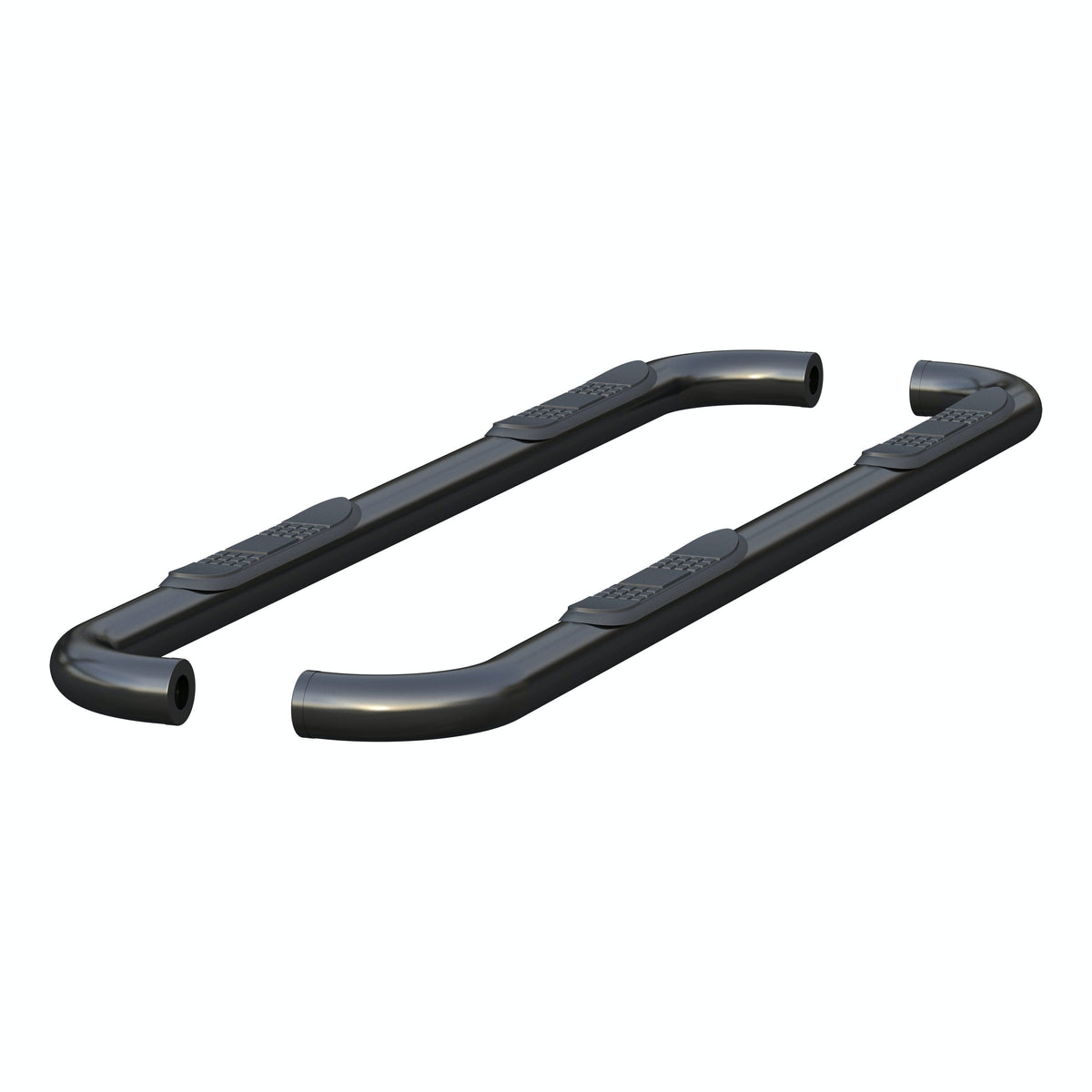 ARIES 215045 3" Round Black Stainless Side Bars, Select Ram 1500