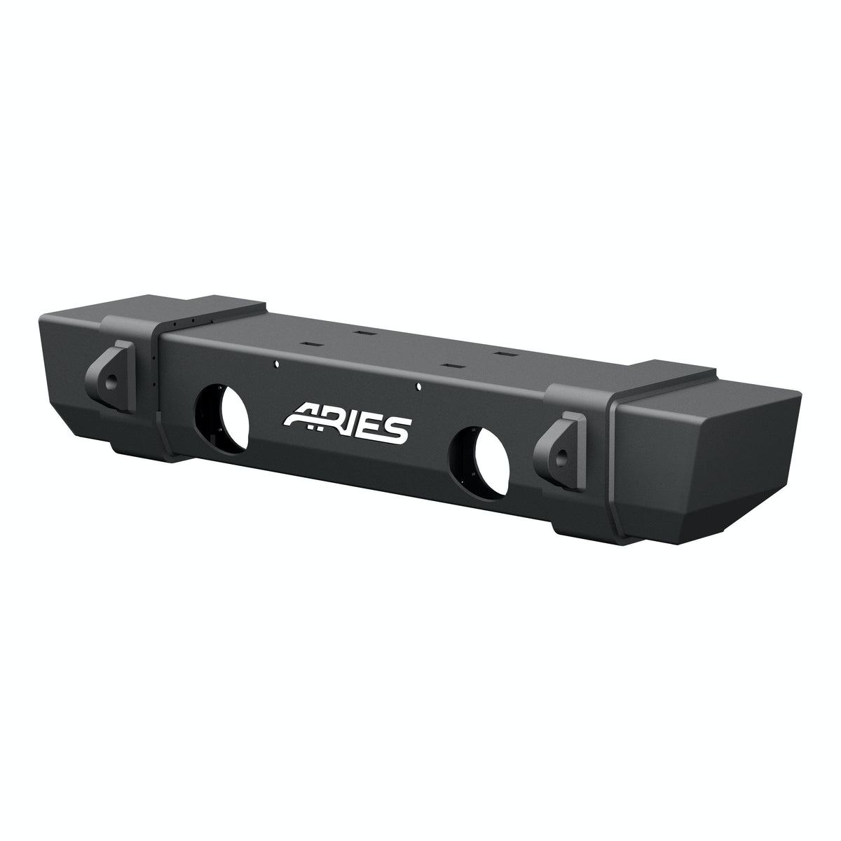 ARIES 2156000 TrailCrusher Jeep Wrangler JK Steel Front Bumper, 12.5K