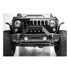 ARIES 2156000 TrailCrusher Jeep Wrangler JK Steel Front Bumper, 12.5K