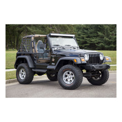 ARIES 2156001 TrailCrusher Jeep Wrangler TJ Steel Front Bumper, 9.5K