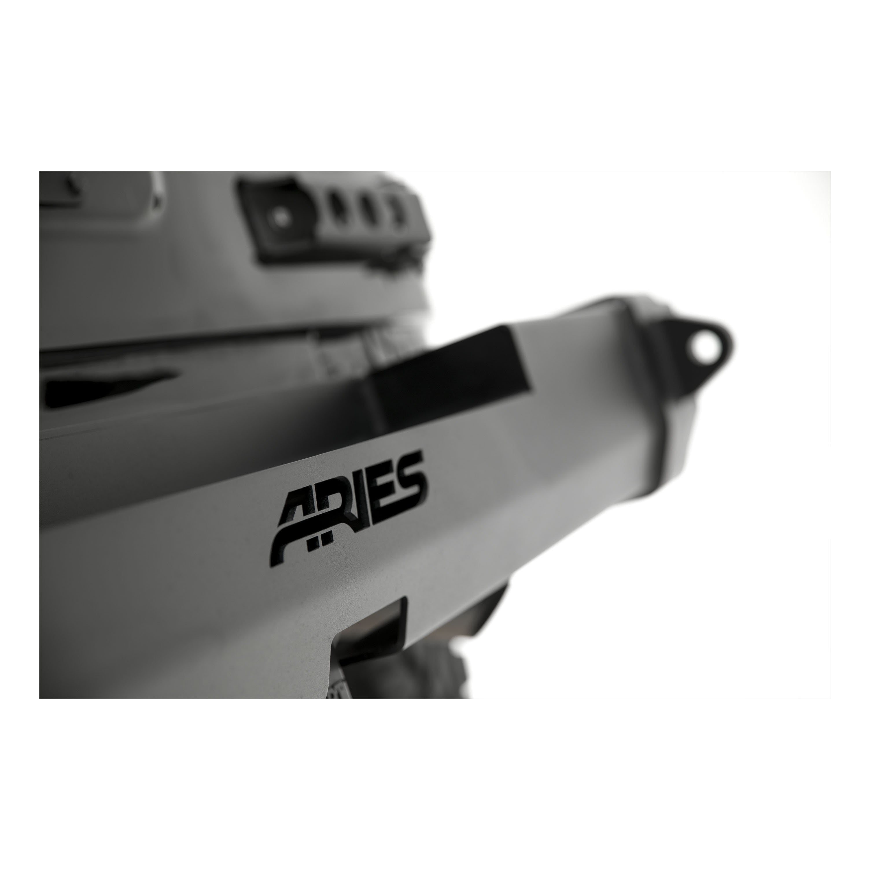 ARIES 2157000 TrailCrusher Jeep Wrangler JK Steel Rear Bumper, 12.5K