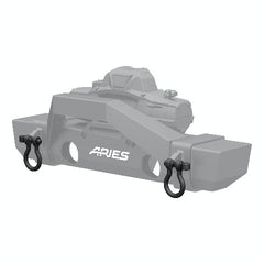 ARIES 2166071 Off-Road D-Ring Shackles (12,500 lbs, 2-Pack)