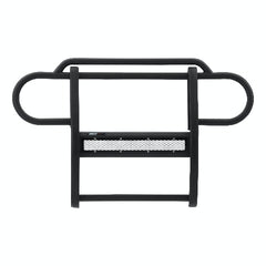 ARIES 2170000 Pro Series Black Steel Grille Guard with Light Bar, Select Jeep Wrangler JK