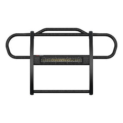 ARIES 2170031 Pro Series Black Steel Grille Guard with Light Bar, Select Jeep Renegade
