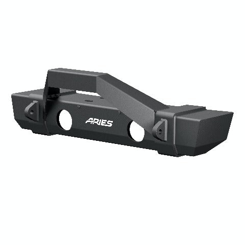 ARIES TrailCrusher Jeep JL Gladiator Steel Front Bumper with Brush Guard 12.5K 2186002