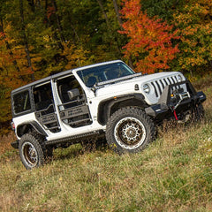 ARIES 2500200 Jeep Wrangler JL, Gladiator Aluminum Rear Tube Doors