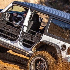 ARIES 2500200 Jeep Wrangler JL, Gladiator Aluminum Rear Tube Doors