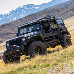 ARIES 25009 Jeep Wrangler JK Aluminum Rear Tube Doors
