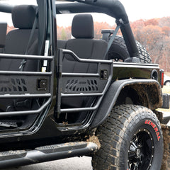 ARIES 25009 Jeep Wrangler JK Aluminum Rear Tube Doors