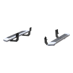 ARIES 2555001 AdvantEDGE 5-1/2" x 53" Chrome Aluminum Side Bars, Select Silverado, Sierra